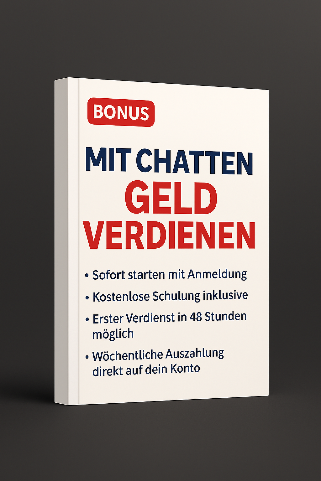 Bonus: Mit Chatten Geld verdienen